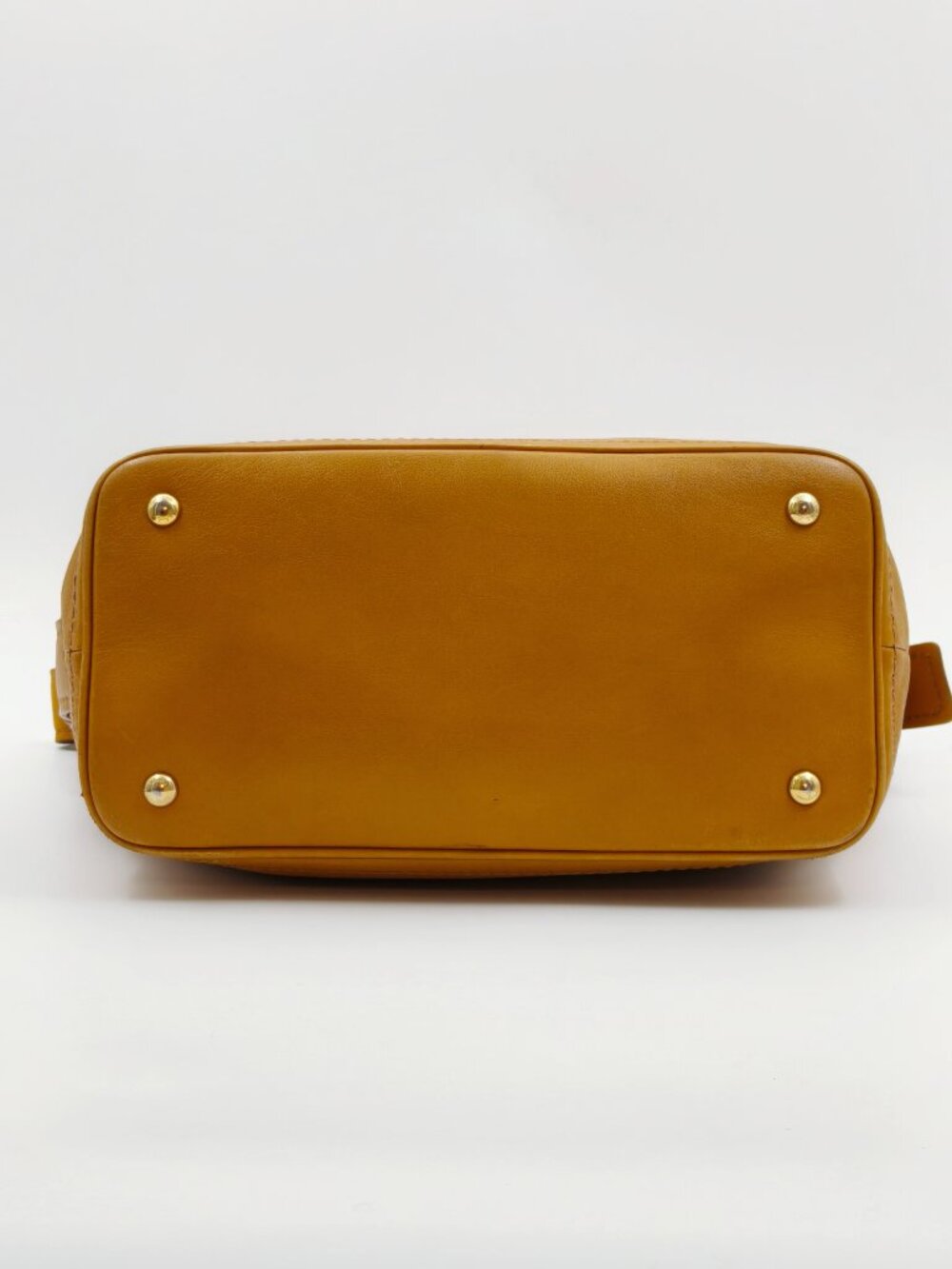 Salvatore Ferragamo Tan Leather Gancini Shoulder Hobo Bag Gold Hardware Italy - Picture 6 of 14